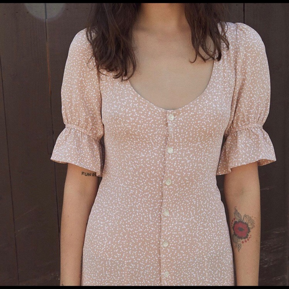 Christy Dawn Lennon Dress in Petal Dot small